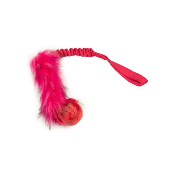 Doggie-zen kampleke med fuskepels og KONG squeezz